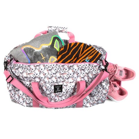 Golf Wang GOLF ALL OVER CAT DUFFLE BAG - Colorway