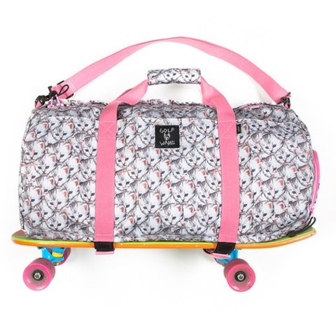Golf Wang GOLF ALL OVER CAT DUFFLE BAG - Colorway