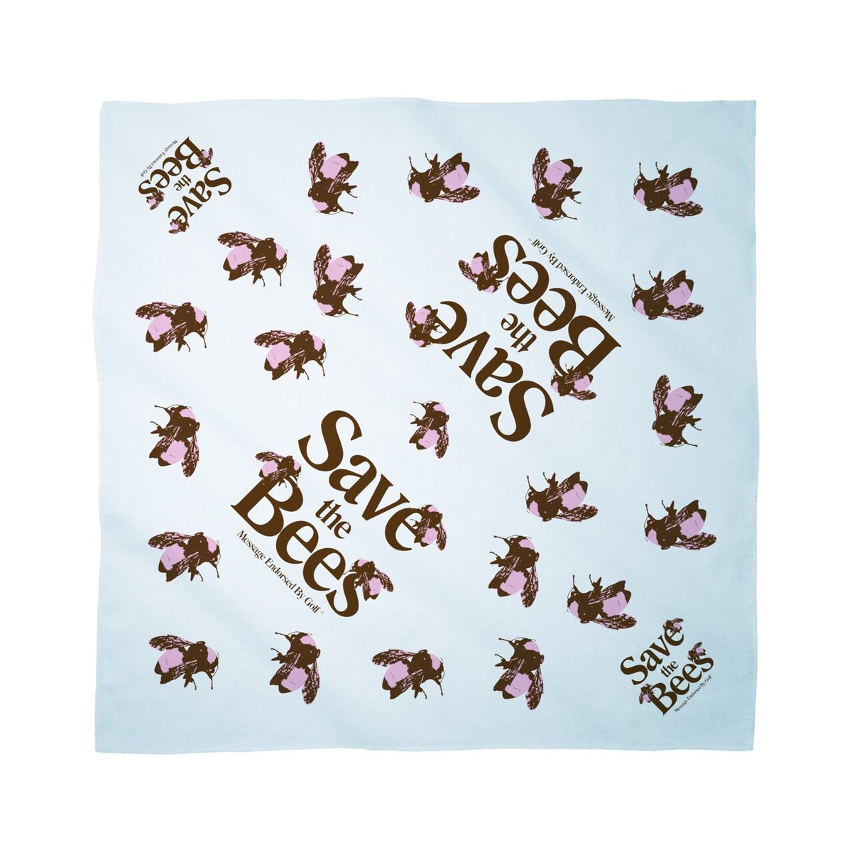 Golf Wang SAVE THE BEES BANDANA (Autumn) - $10.00