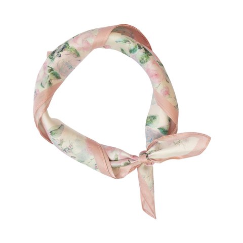 GARDEN SILK SCARF
