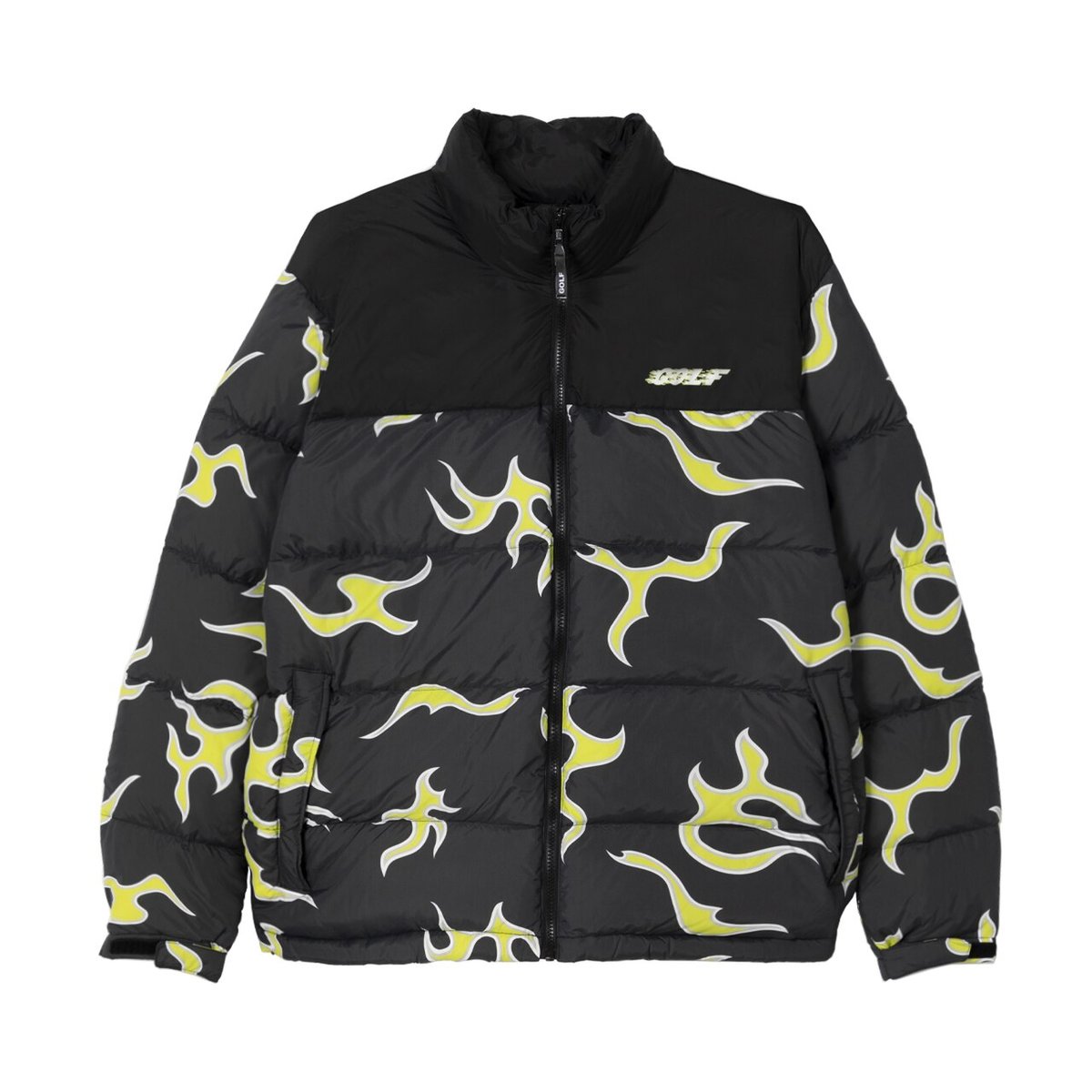 Golf Wang FLAME PUFFY JACKET (Winter) - $250.00