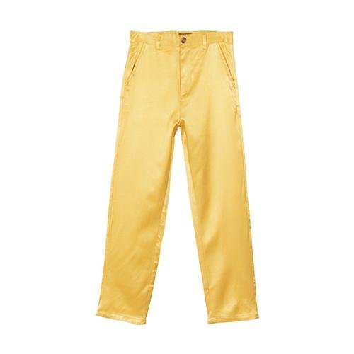 SATIN CHINOS PANTS