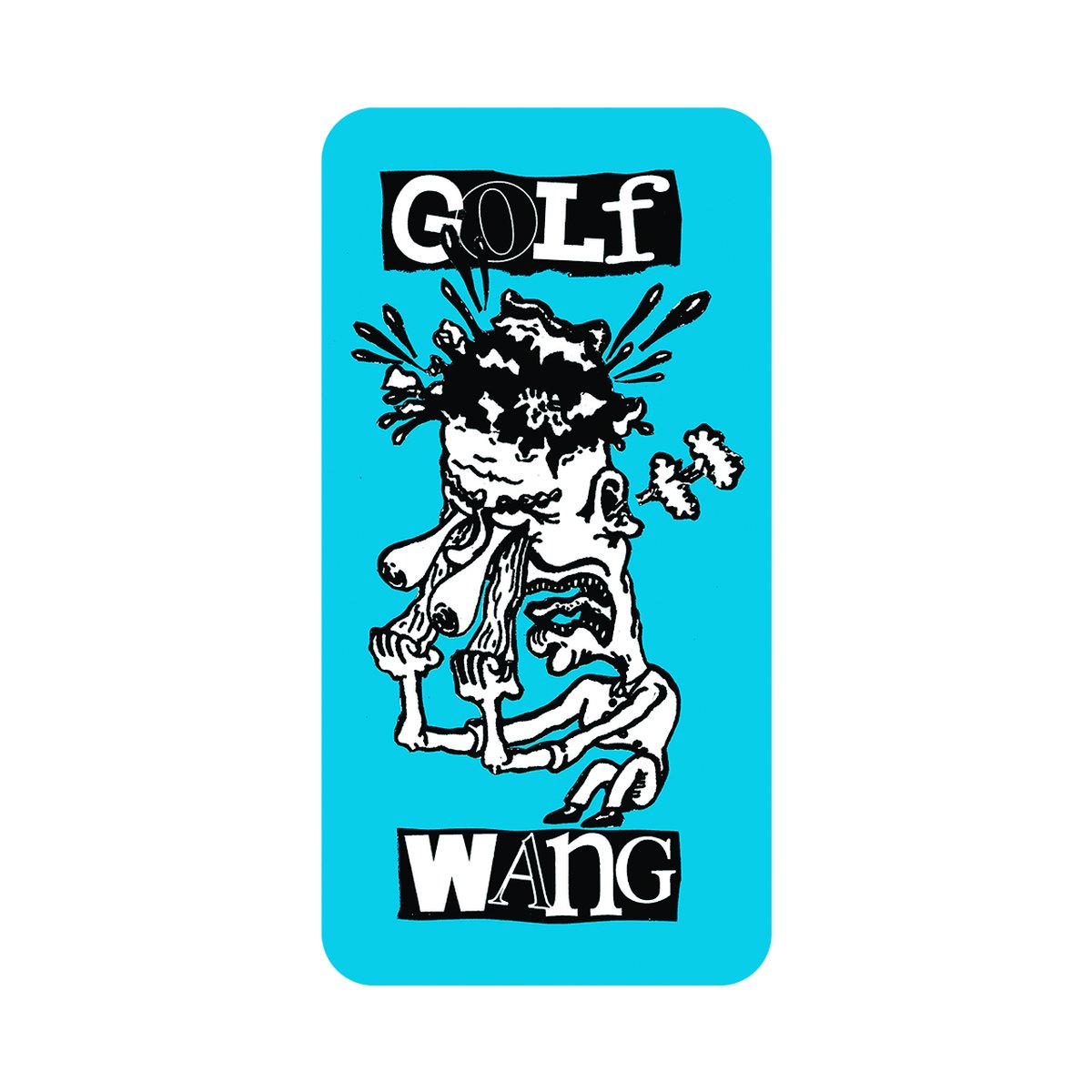 Golf Wang MIND FUCK STICKER (Winter) - $5.00