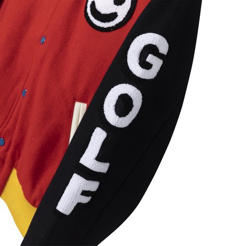 Golf Wang PRIMARY VARSITY JACKET - Colorway