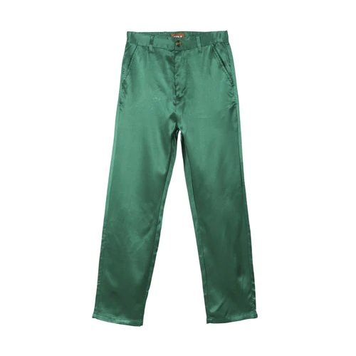 SATIN CHINOS PANTS