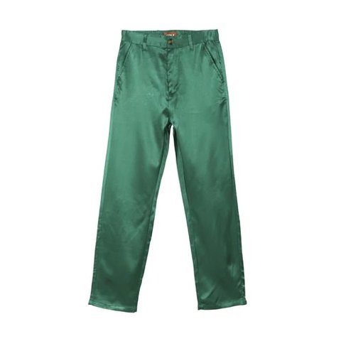 SATIN CHINOS PANTS