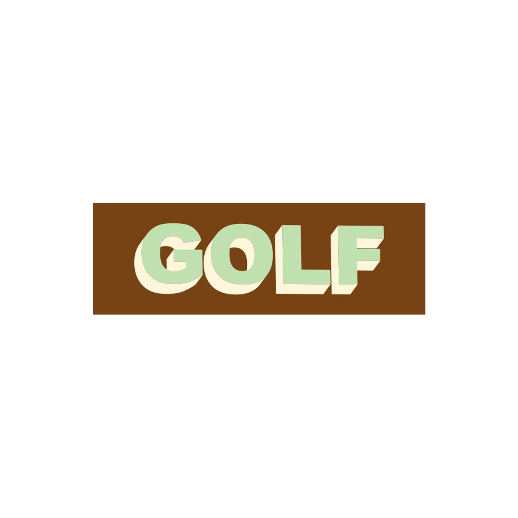 GOLF STICKER - TWO TONE