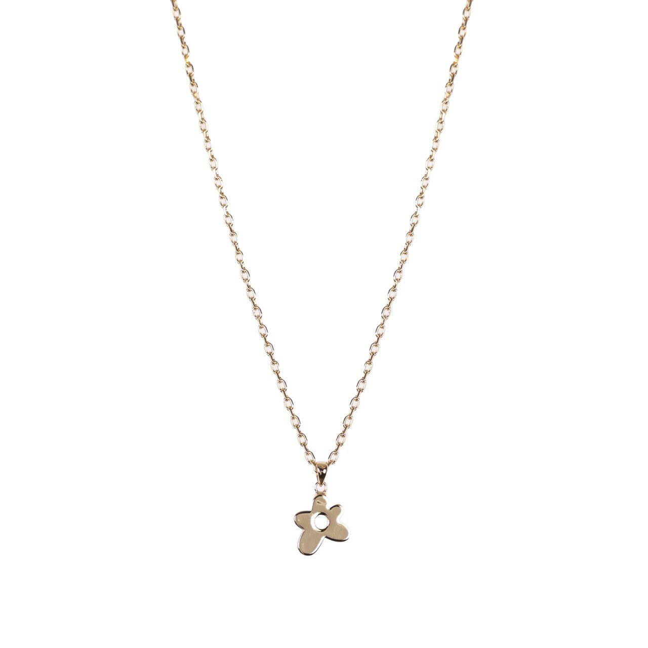 FLOWER PENDANT NECKLACE