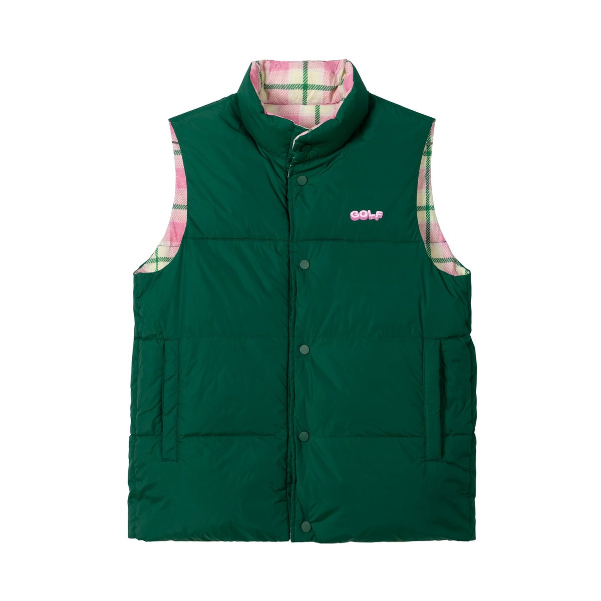 Golf Wang REVERSIBLE PUFFY VEST (Winter)
