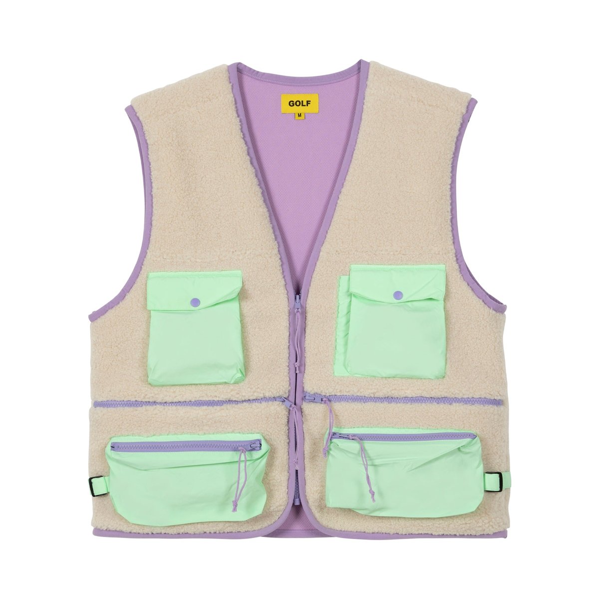 Golf Wang SHERPA FLEECE UTILITY VEST (Winter)
