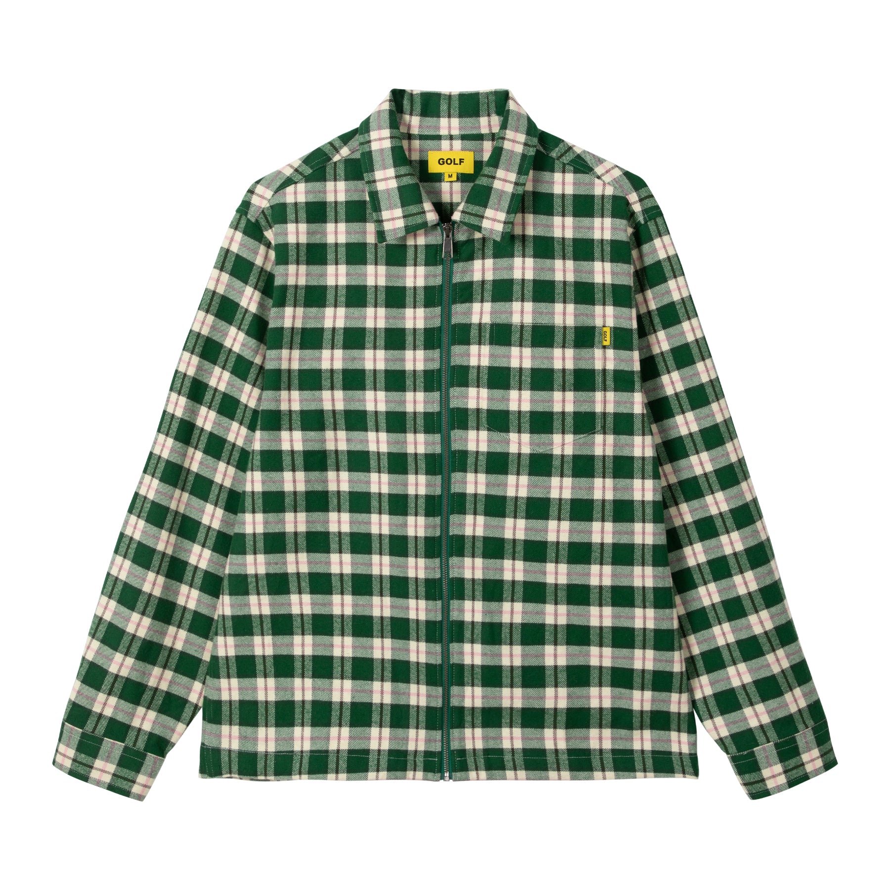ZIP PLAID FLANNEL