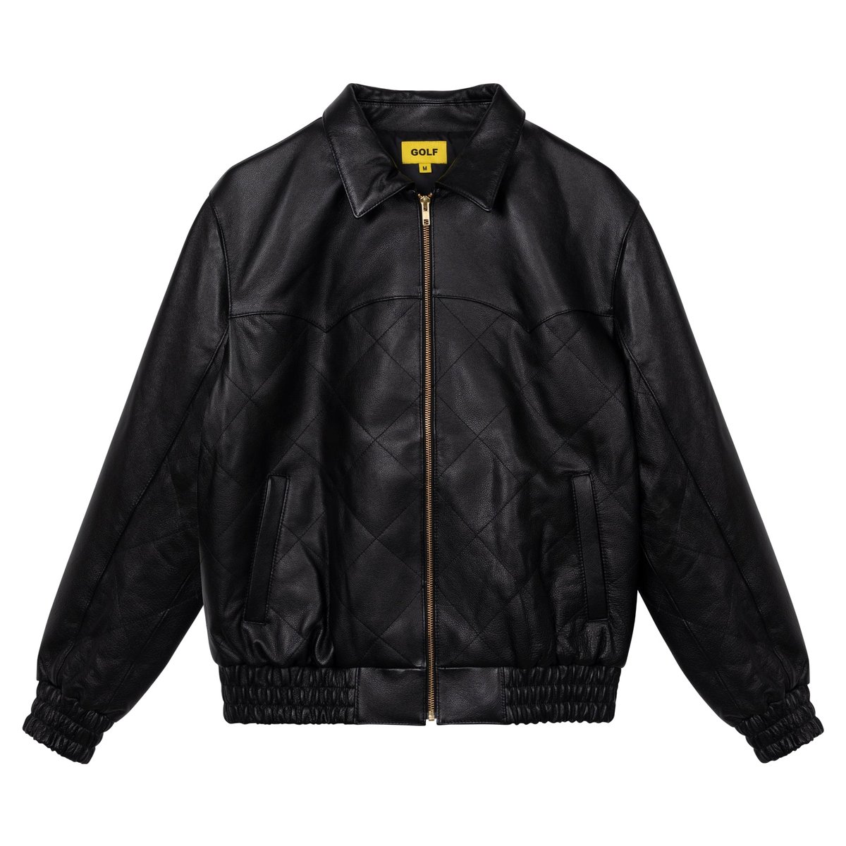 Golf Wang QUILTED LEATHER JACKET (Winter)