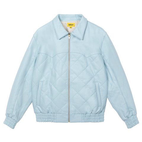 Golf Wang QUILTED LEATHER JACKET