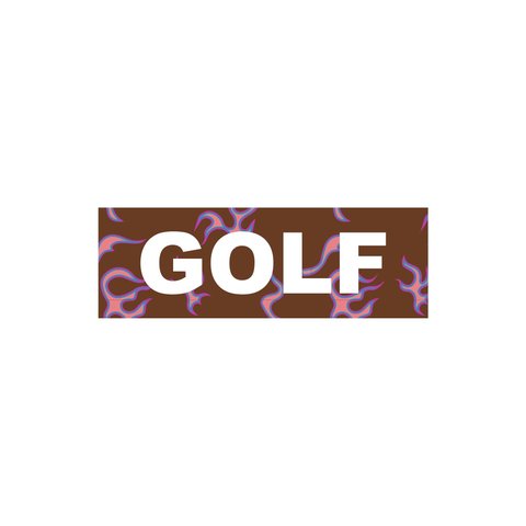Golf Wang FLAME STICKERS