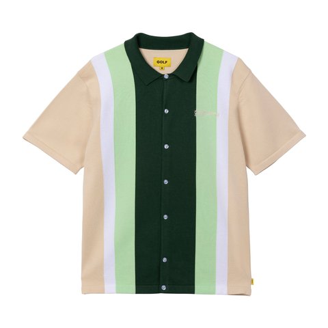Golf Wang KNIT SHORT SLEEVE BUTTON UP