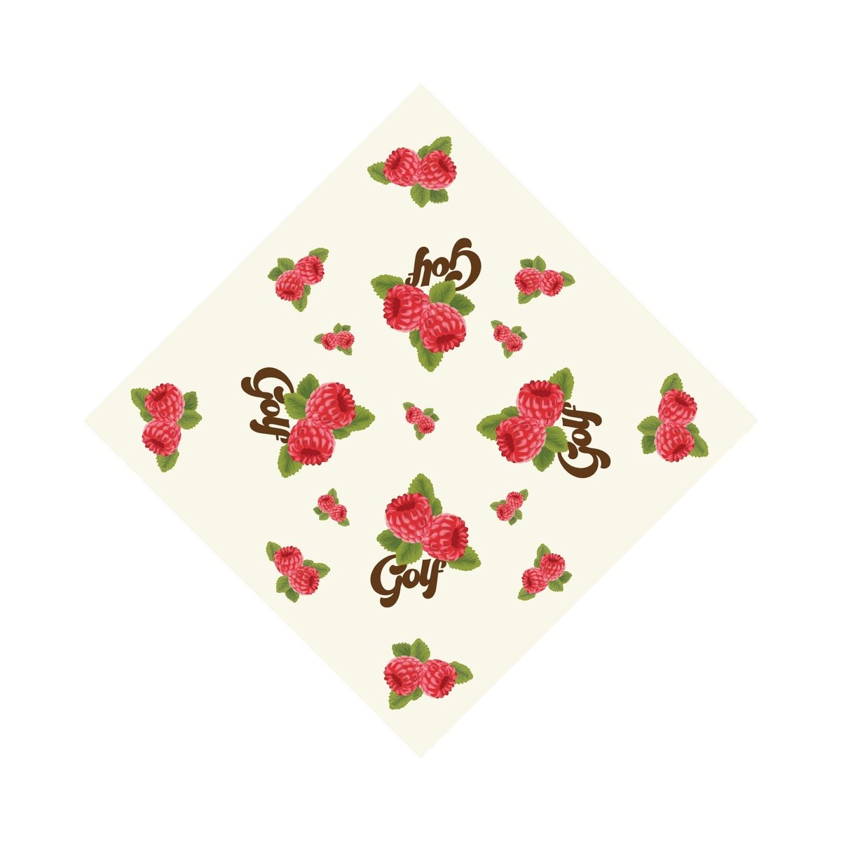 Golf Wang RASPBERRY BANDANA (Winter)