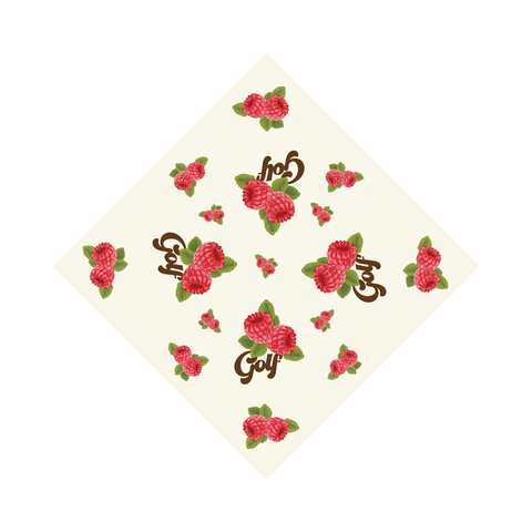 RASPBERRY BANDANA