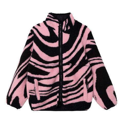 Golf Wang MELTED SHERPA ZIP UP JACKET