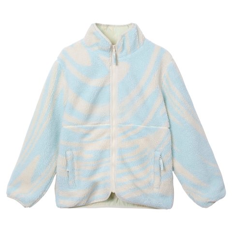 Golf Wang MELTED SHERPA ZIP UP JACKET