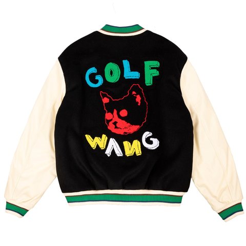 Golf Wang T LETTERMAN JACKET - Colorway