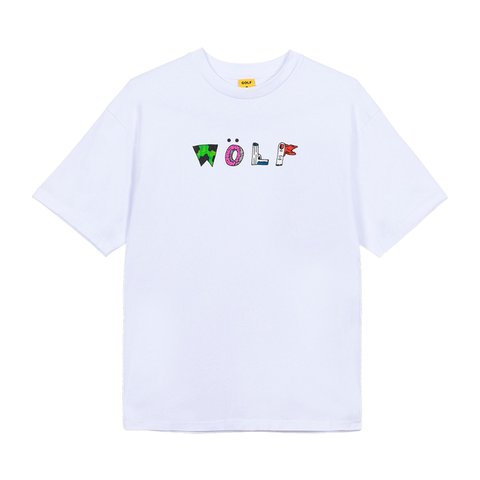 Golf Wang WOLF SKETCHBOOK TEE - Colorway