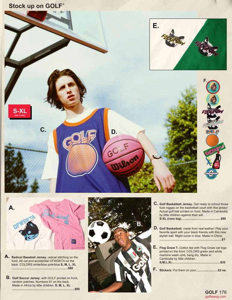 Golf Wang Spring/Summer lookbook look 5