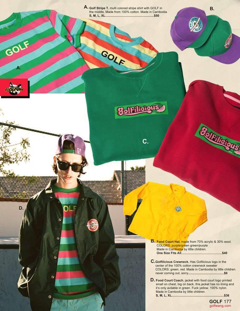 Golf Wang Spring/Summer lookbook look 6