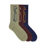 3PK BIRMINGHAM SOCKS by GOLF WANG
