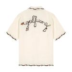 Golf Wang restock - AUTUMN LINEN BUTTON UP by GOLF WANG