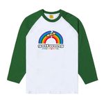 BROKEN RAINBOW RAGLAN by GOLF WANG