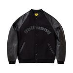 HEATHER WOOL VARSITY by GOLF WANG