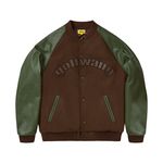 HEATHER WOOL VARSITY by GOLF WANG