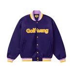 SHOWTIME SATIN BOMBER by GOLF WANG