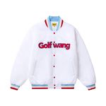 SHOWTIME SATIN BOMBER by GOLF WANG