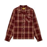 TUCKER FLANNEL BUTTON UP by GOLF WANG